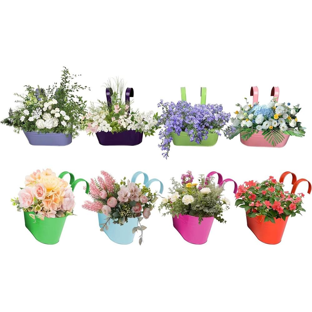 8PCS metal Hanging Plant Holder Hangers for Indoor/Outdoor (HM029)